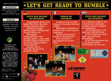 Ready 2 Rumble Boxing (Europe) (En,Fr,De) box cover back